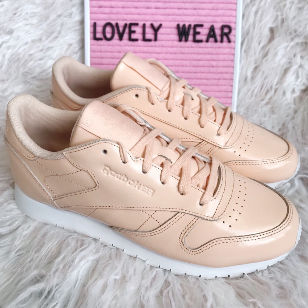 REEBOK Classics Peach Patent Leather